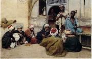 Arab or Arabic people and life. Orientalism oil paintings 148